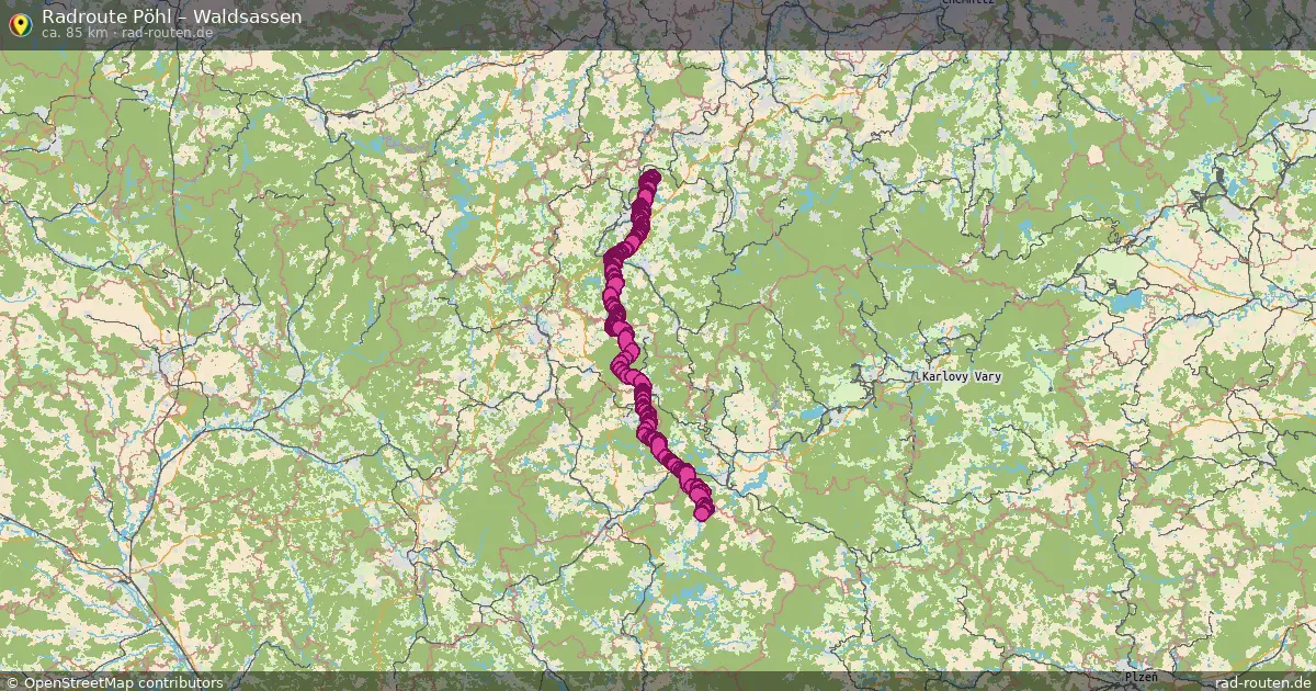 Radtour Pöhl – Waldsassen