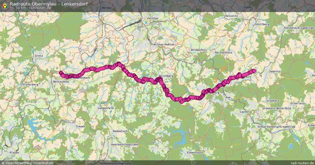 Radtour Obermylau – Lenkersdorf
