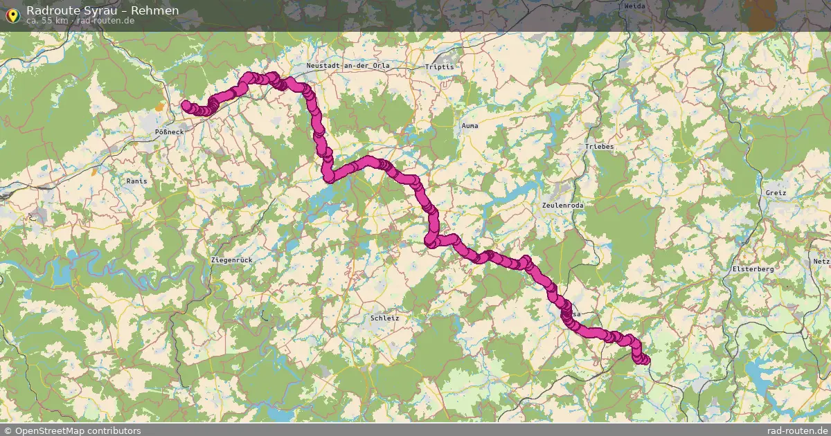 Radtour Syrau – Rehmen