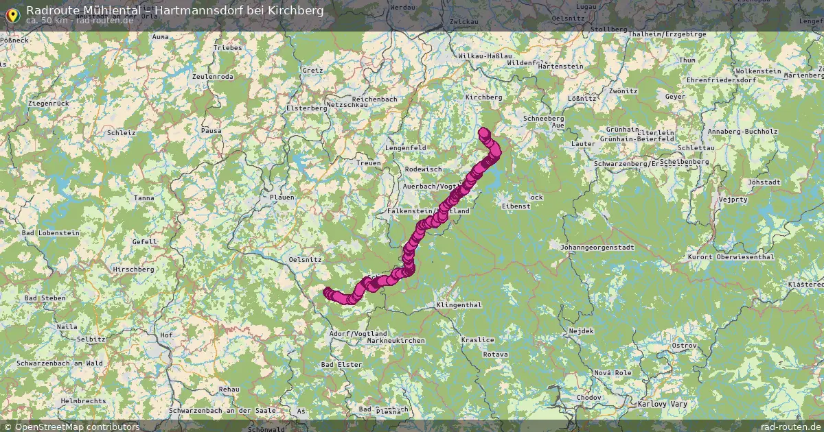 Radtour Mühlental – Hartmannsdorf Bei Kirchberg