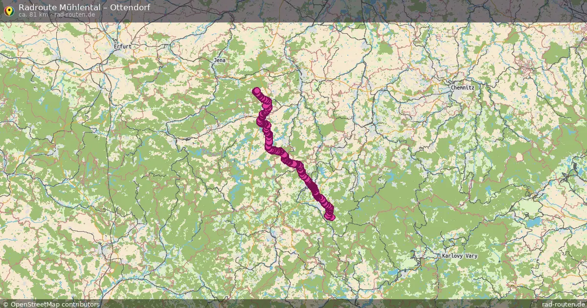 Radtour Mühlental – Ottendorf