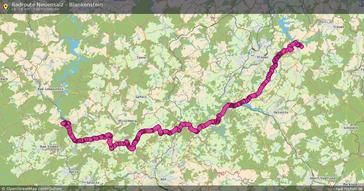 Radtour Neuensalz – Blankenstein