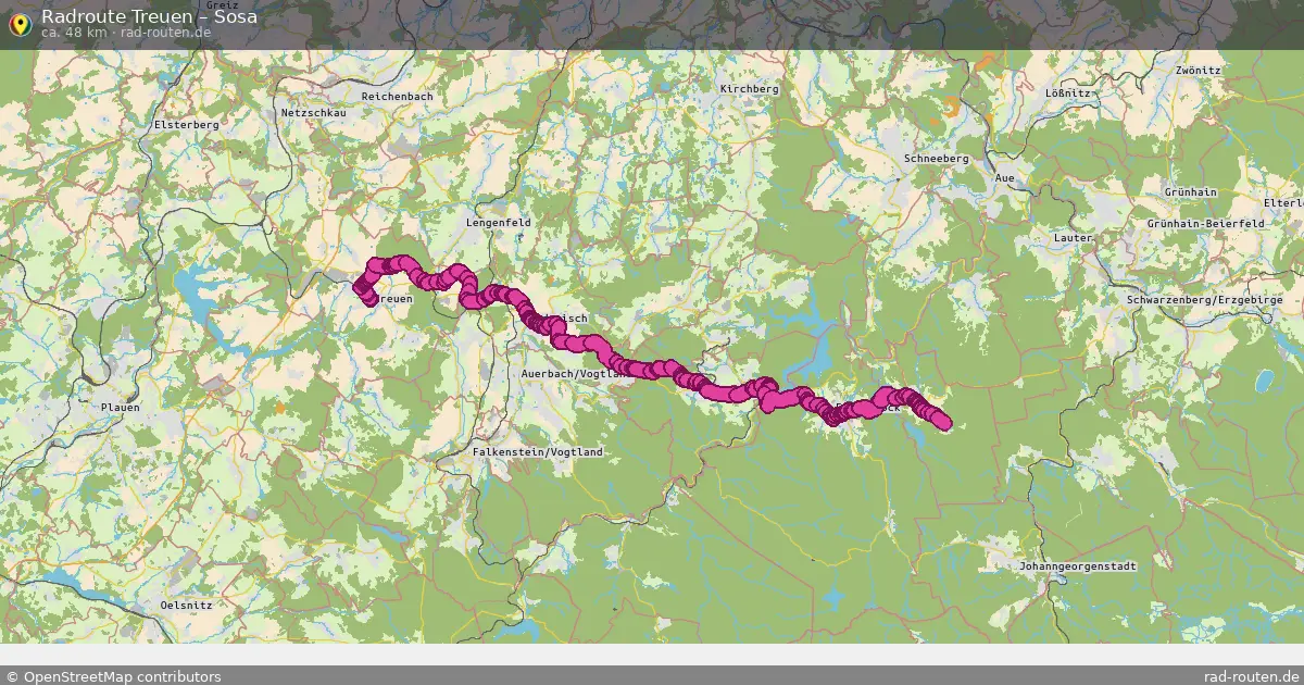 Radtour Treuen – Sosa