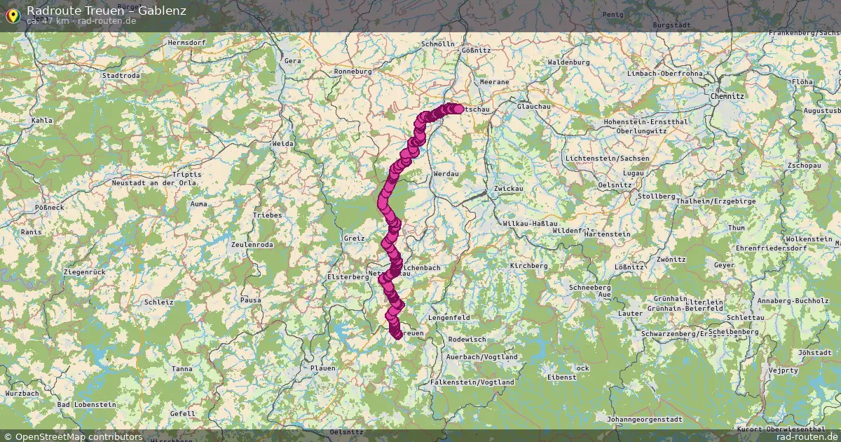 Radtour Treuen – Gablenz