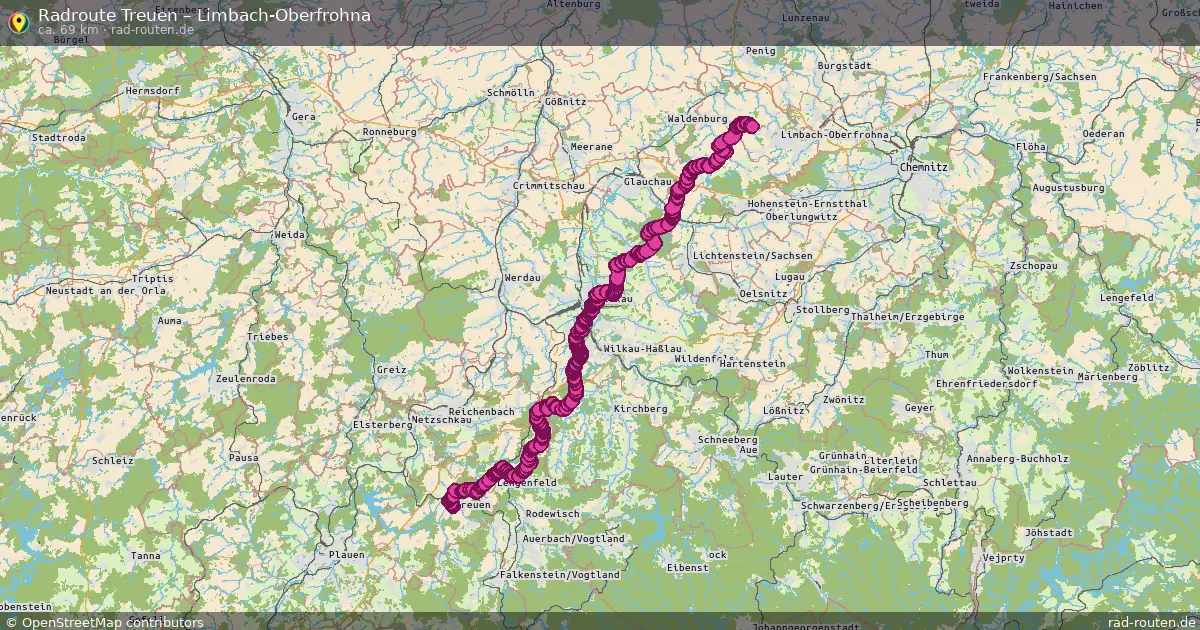 Radtour Treuen – Limbach-Oberfrohna