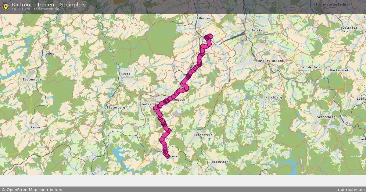 Radtour Treuen – Steinpleis