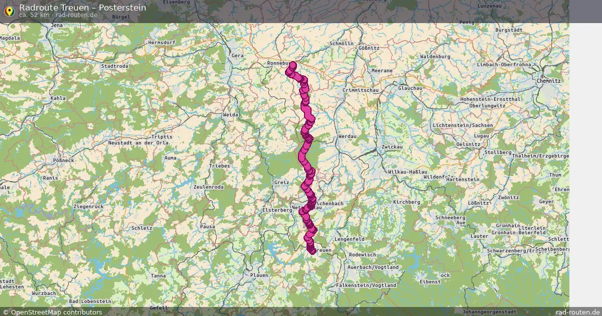 Radtour Treuen – Posterstein