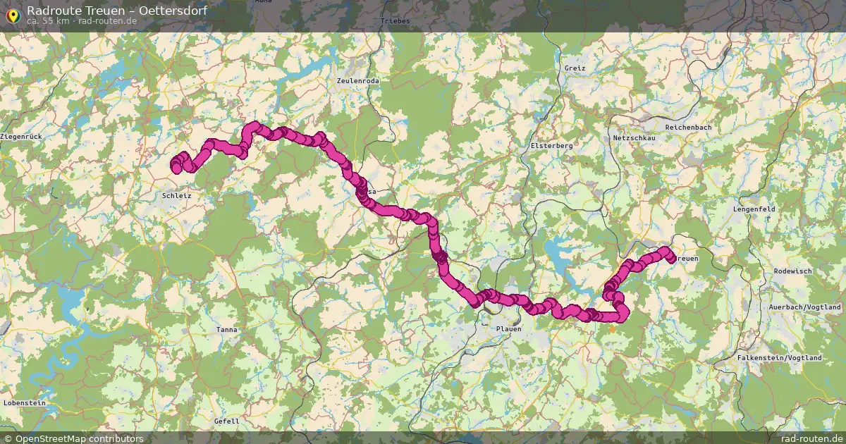 Radtour Treuen – Oettersdorf