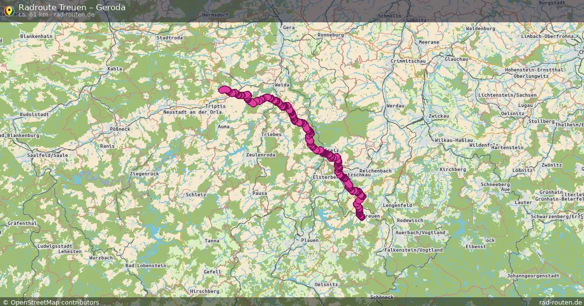 Radtour Treuen – Geroda