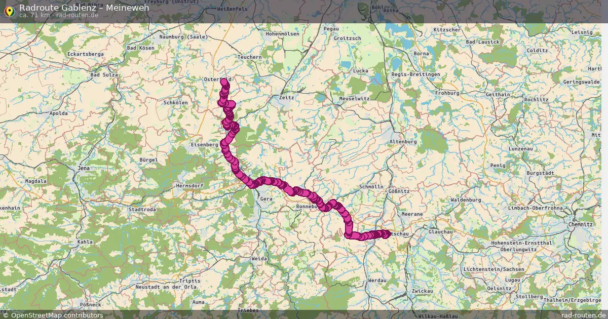 Radtour Gablenz – Meineweh