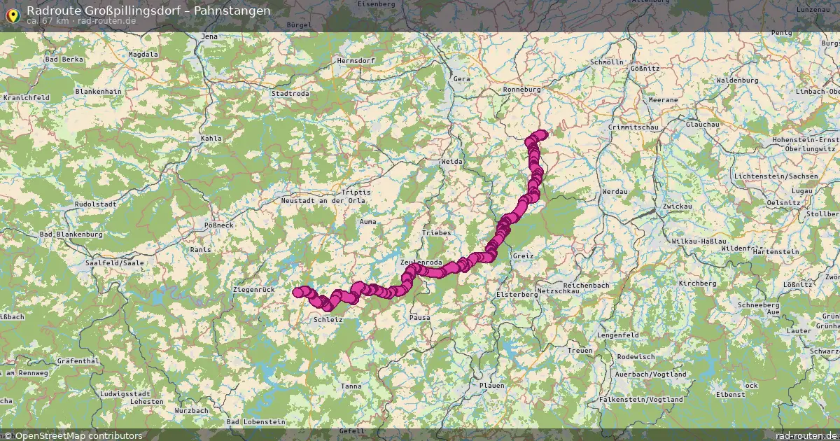 Radtour Großpillingsdorf – Pahnstangen