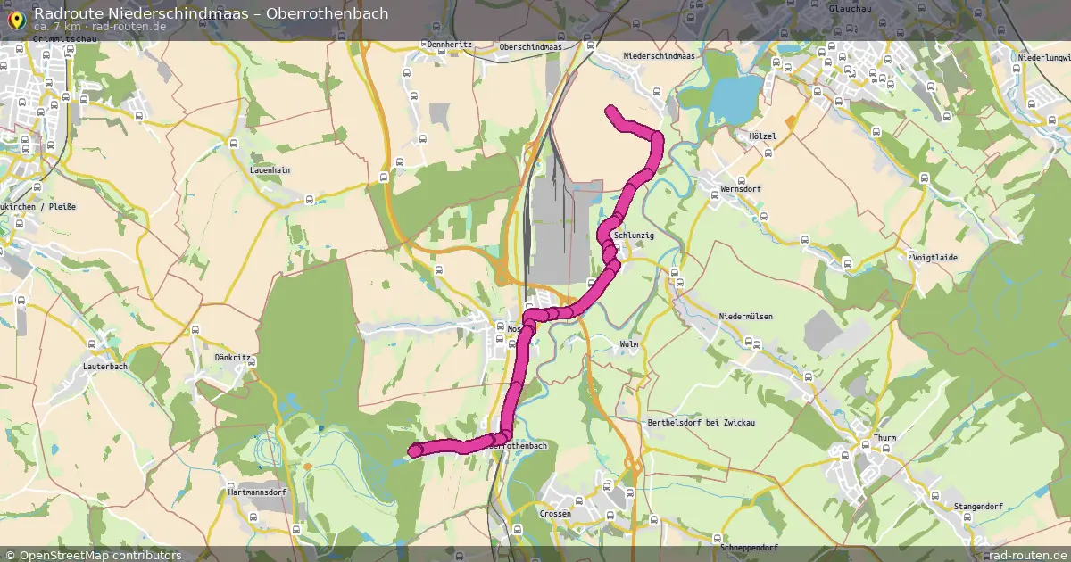 Radtour Niederschindmaas – Oberrothenbach