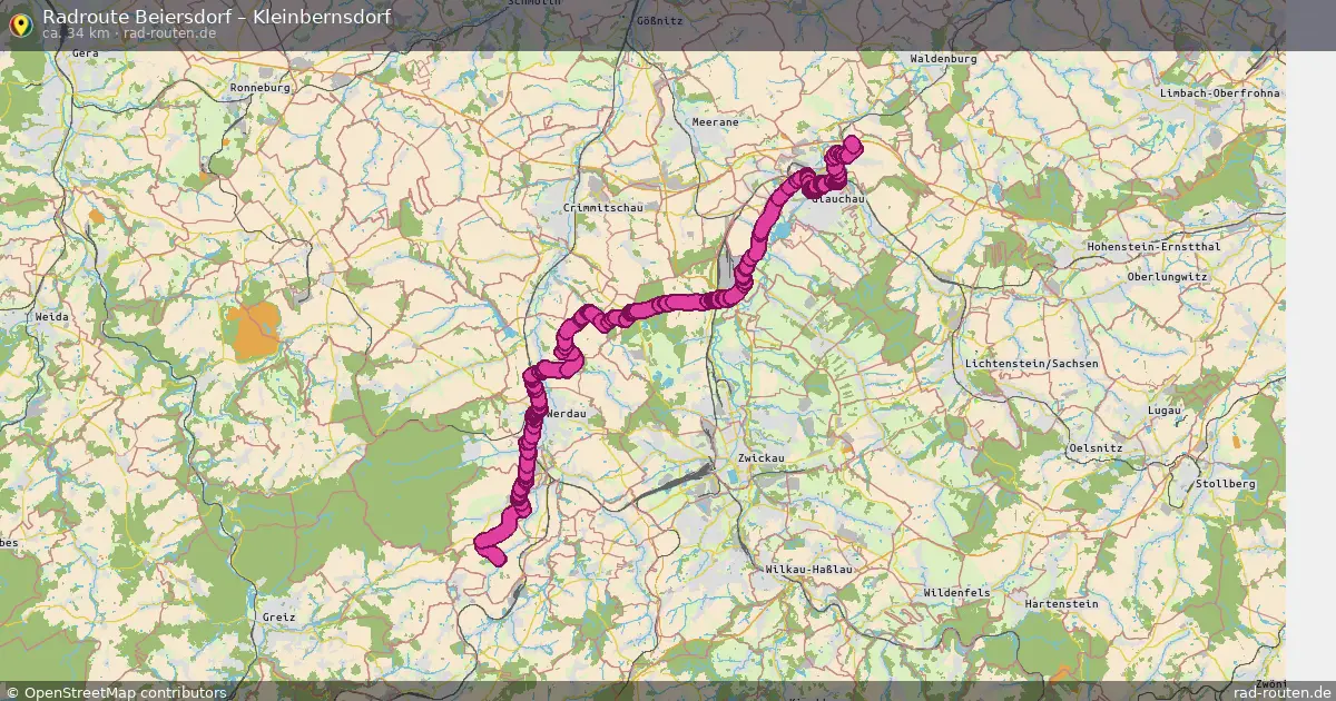 Radtour Beiersdorf – Kleinbernsdorf