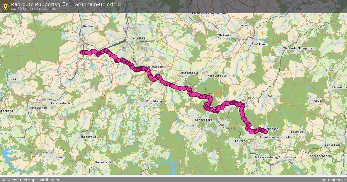 Radtour Ruppertsgrün – Grünhain-Beierfeld