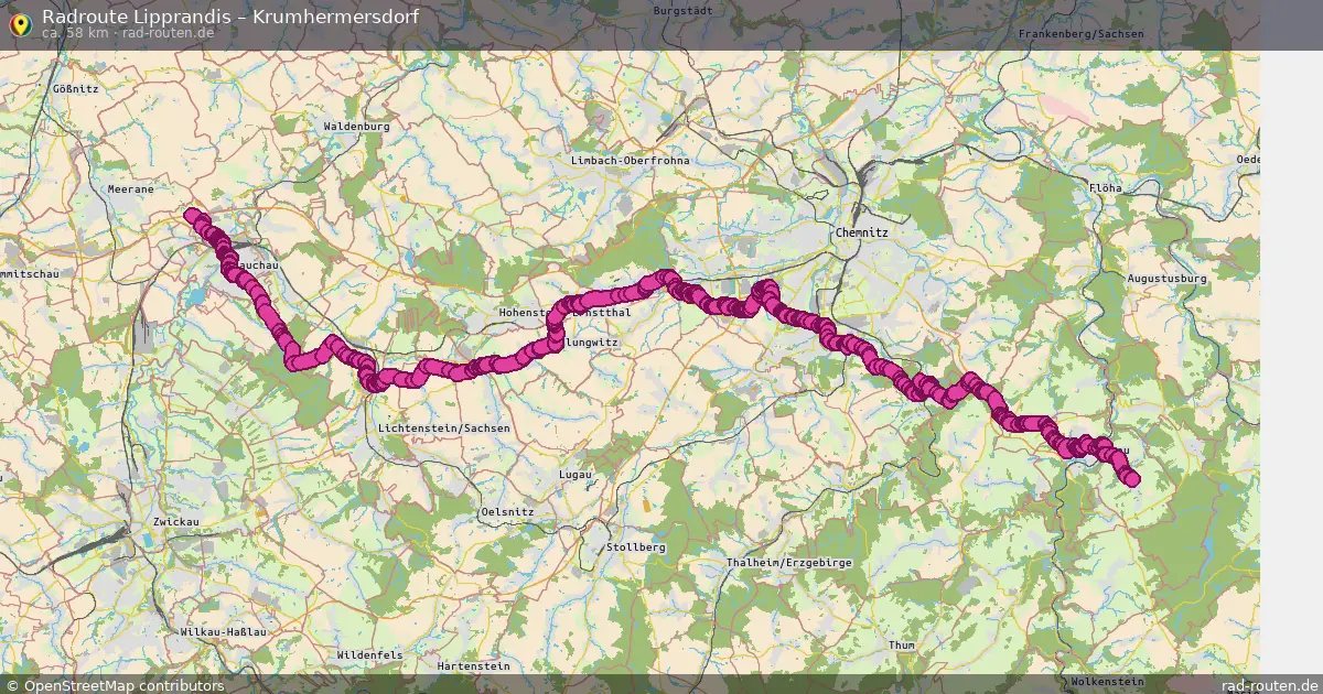 Radtour Lipprandis – Krumhermersdorf
