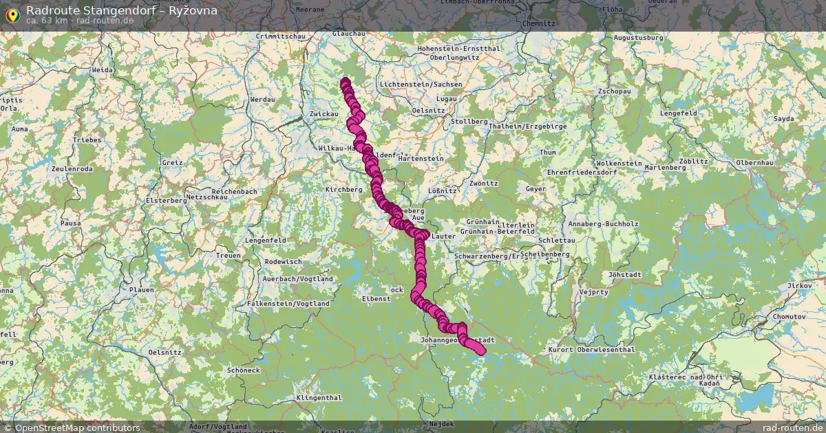 Radtour Stangendorf – Ryžovna