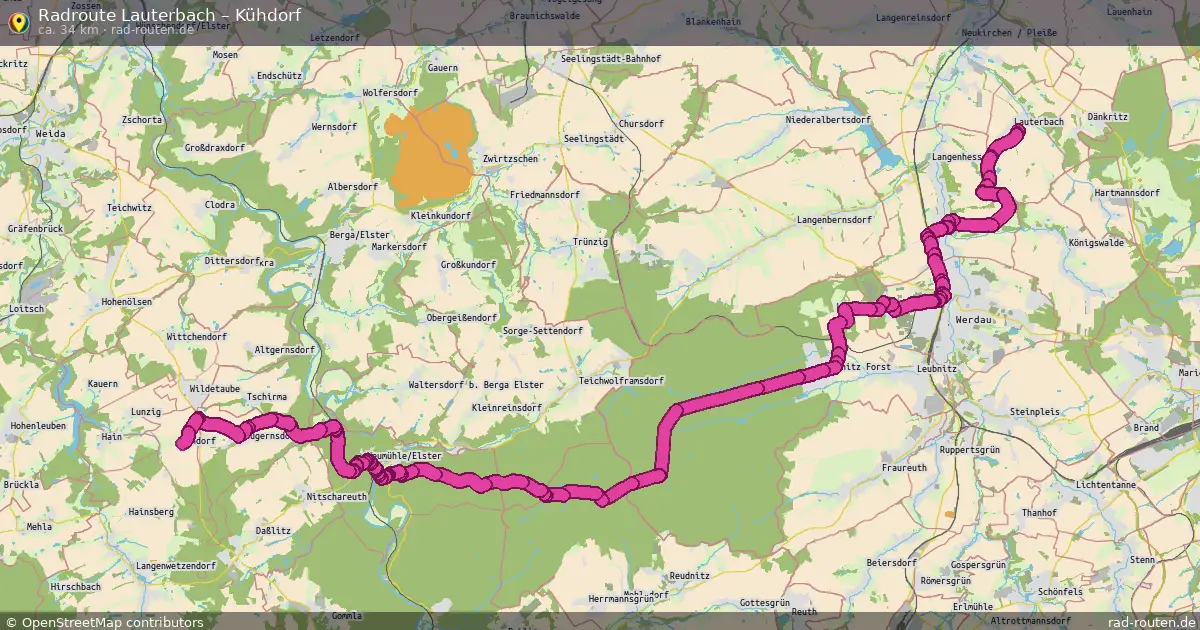 Radtour Lauterbach – Kühdorf