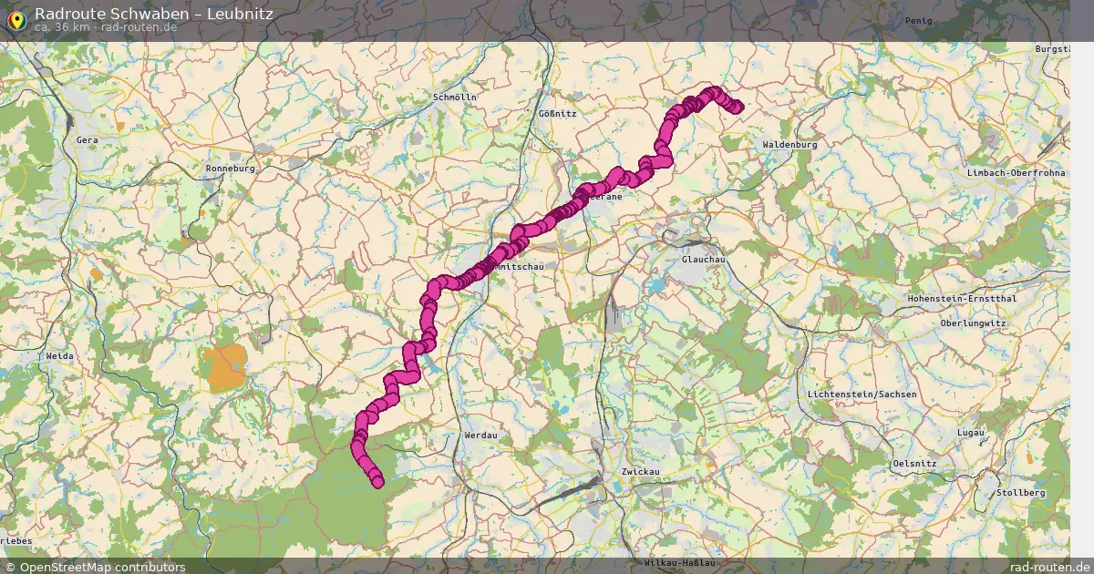 Radtour Schwaben – Leubnitz