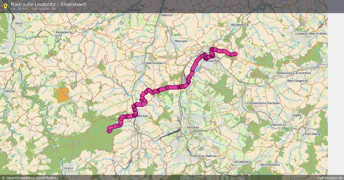 Radtour Leubnitz – Ebersbach