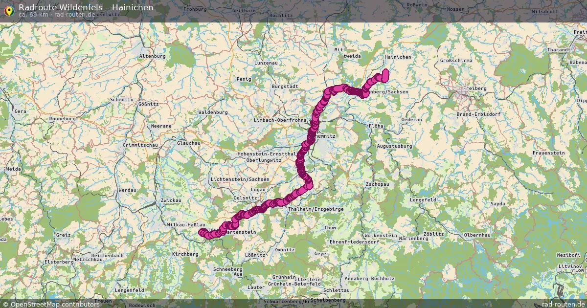 Radtour Wildenfels – Hainichen