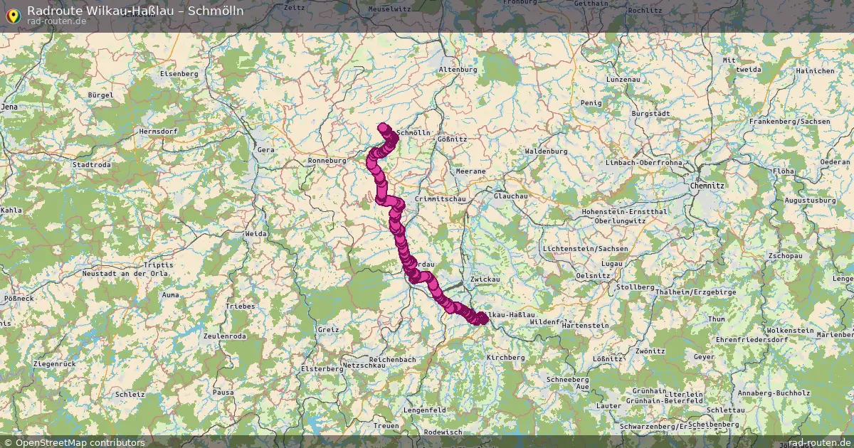 Radtour Wilkau-Haßlau – Lumpzig