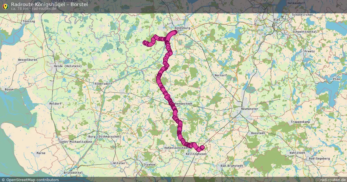 Radtour Arkebek – Borstel