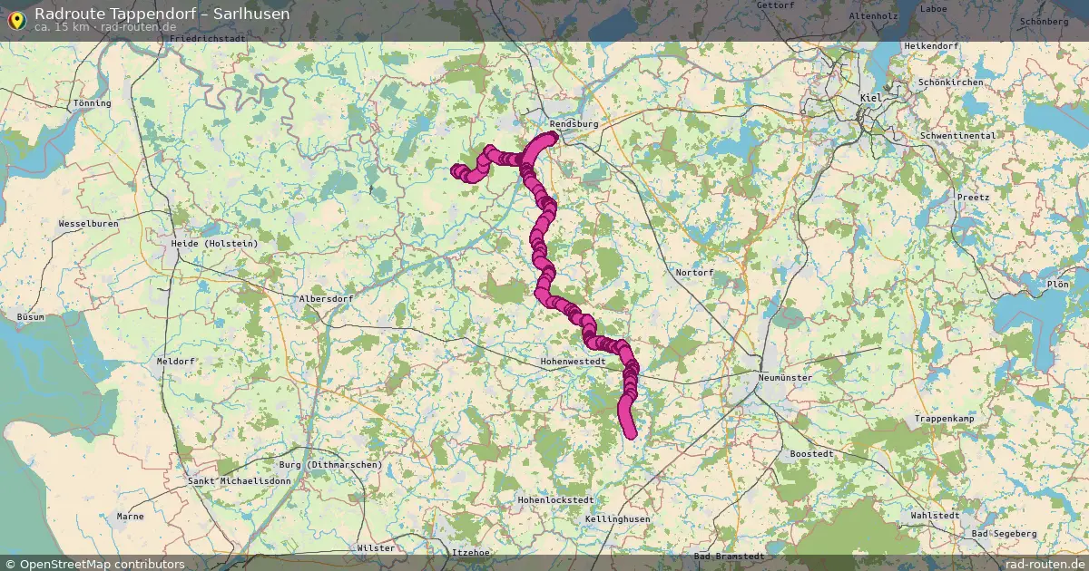 Radtour Arkebek – Sarlhusen