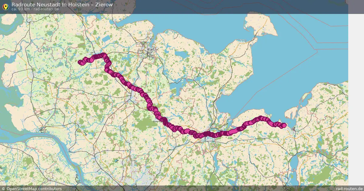 Radtour Grömitz – Zierow