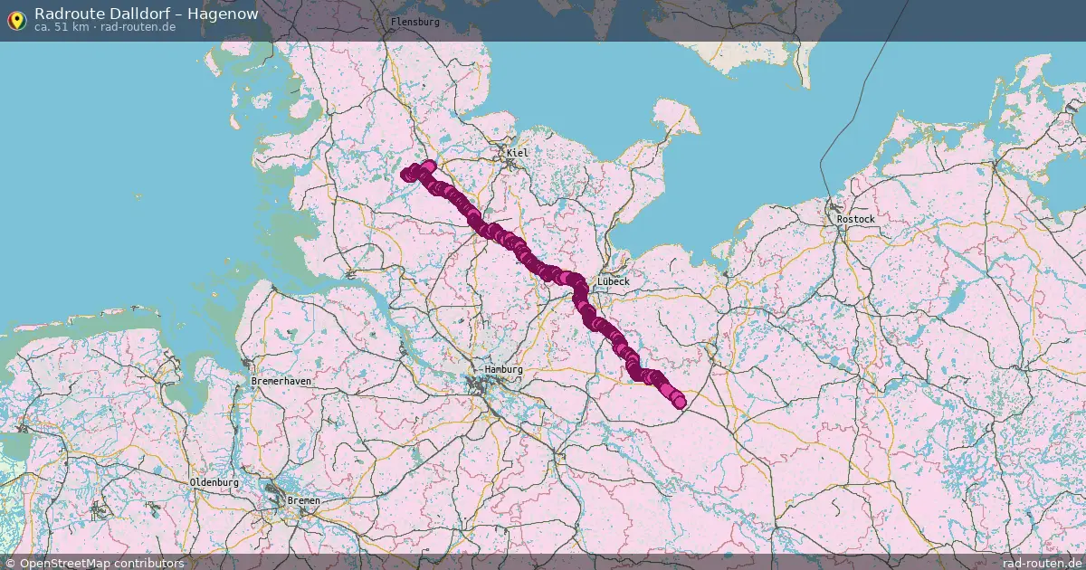 Radtour Dalldorf – Hagenow