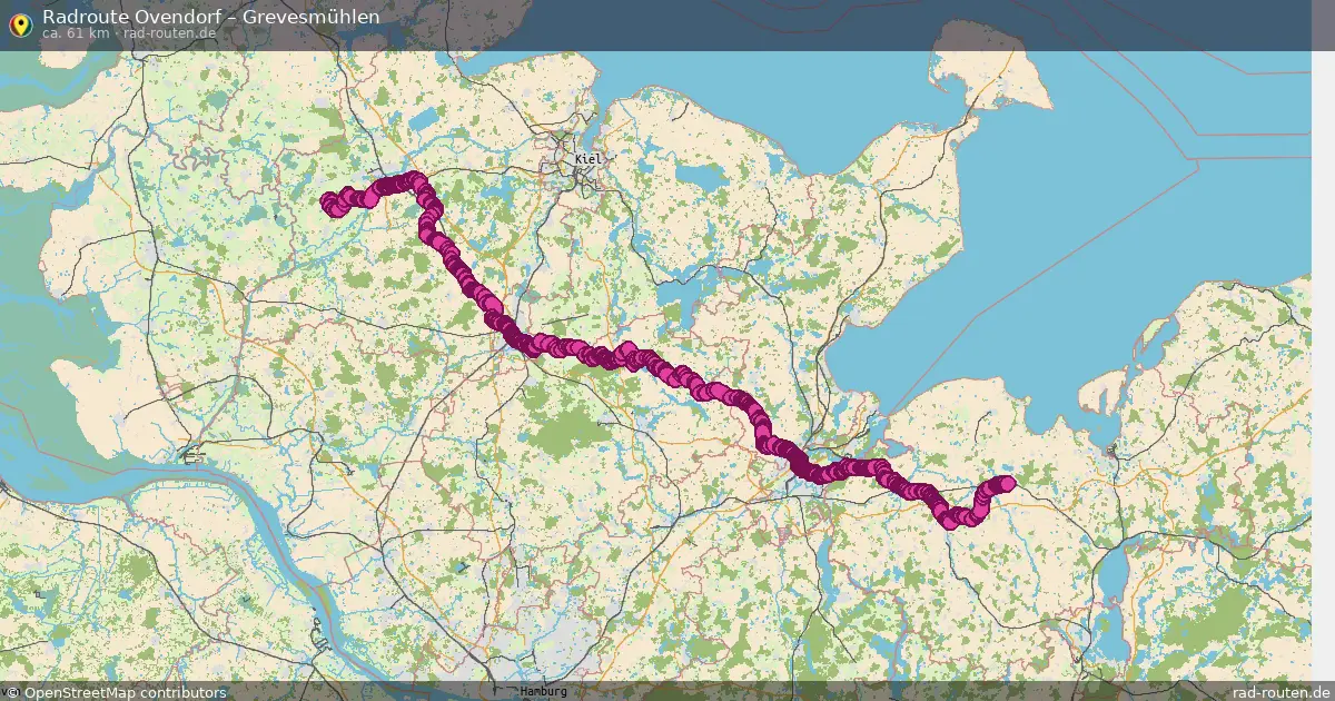 Radtour Albsfelde – Grevesmühlen