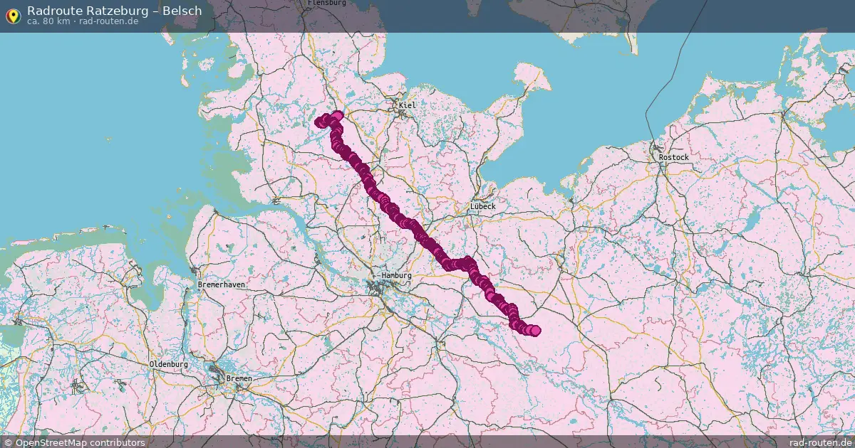 Radtour Ratzeburg – Belsch