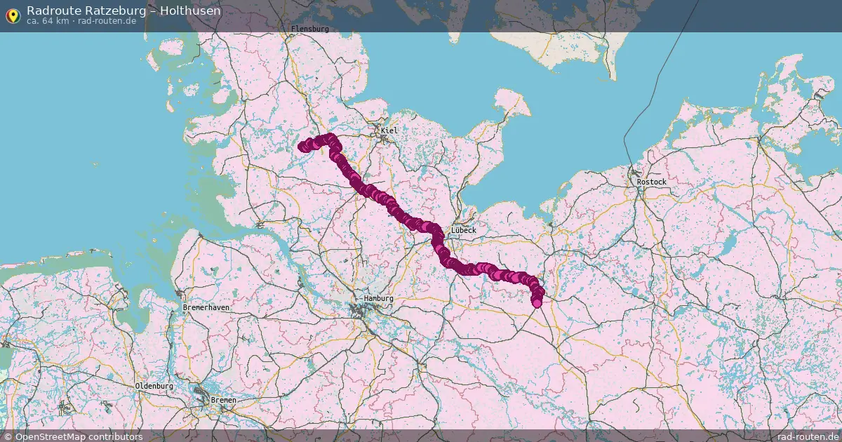 Radtour Ratzeburg – Holthusen