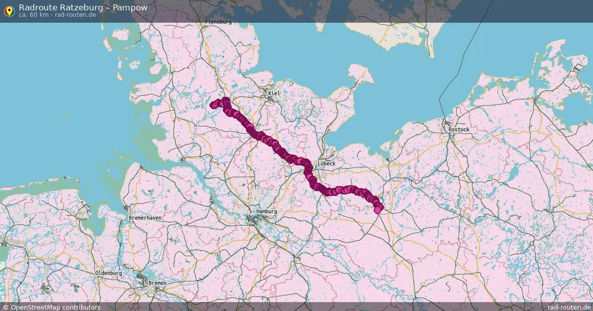 Radtour Ratzeburg – Pampow