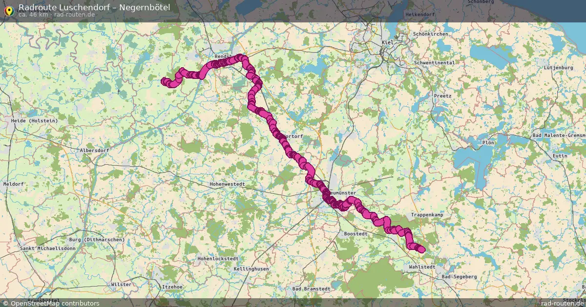 Radtour Kühsen – Negernbötel