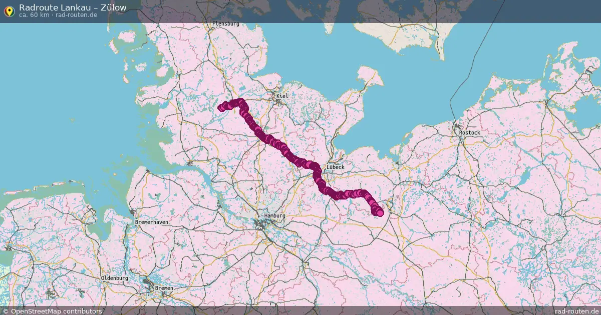 Radtour Lankau – Zülow