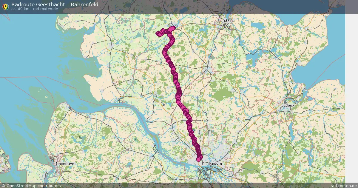 Radtour Stubben – Bahrenfeld