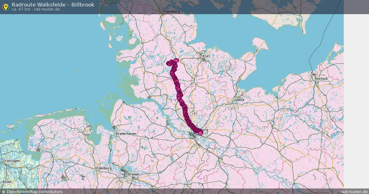 Radtour Walksfelde – Billbrook