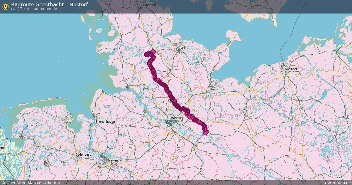Radtour Walksfelde – Nostorf