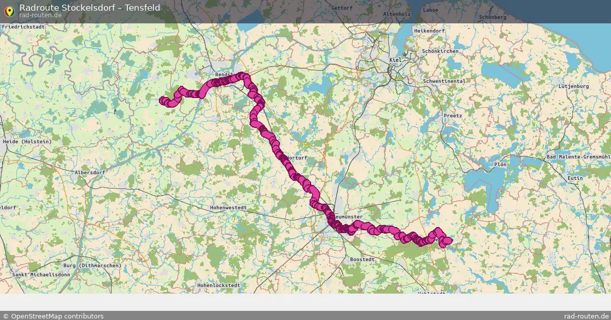 Radtour Walksfelde – Tensfeld