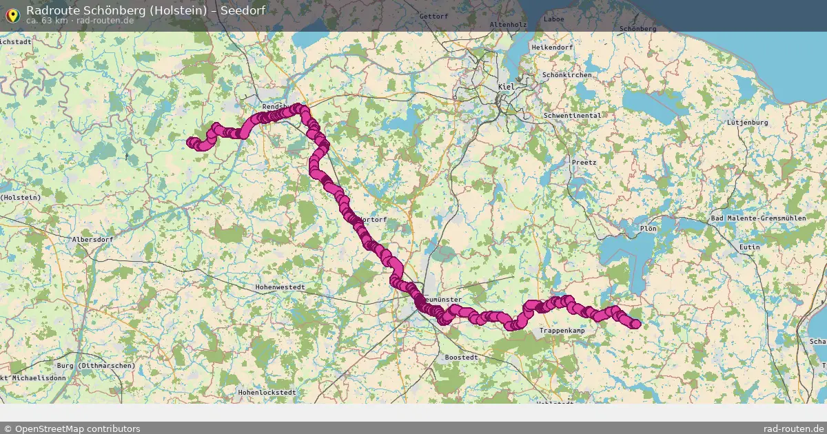 Radtour Walksfelde – Seedorf