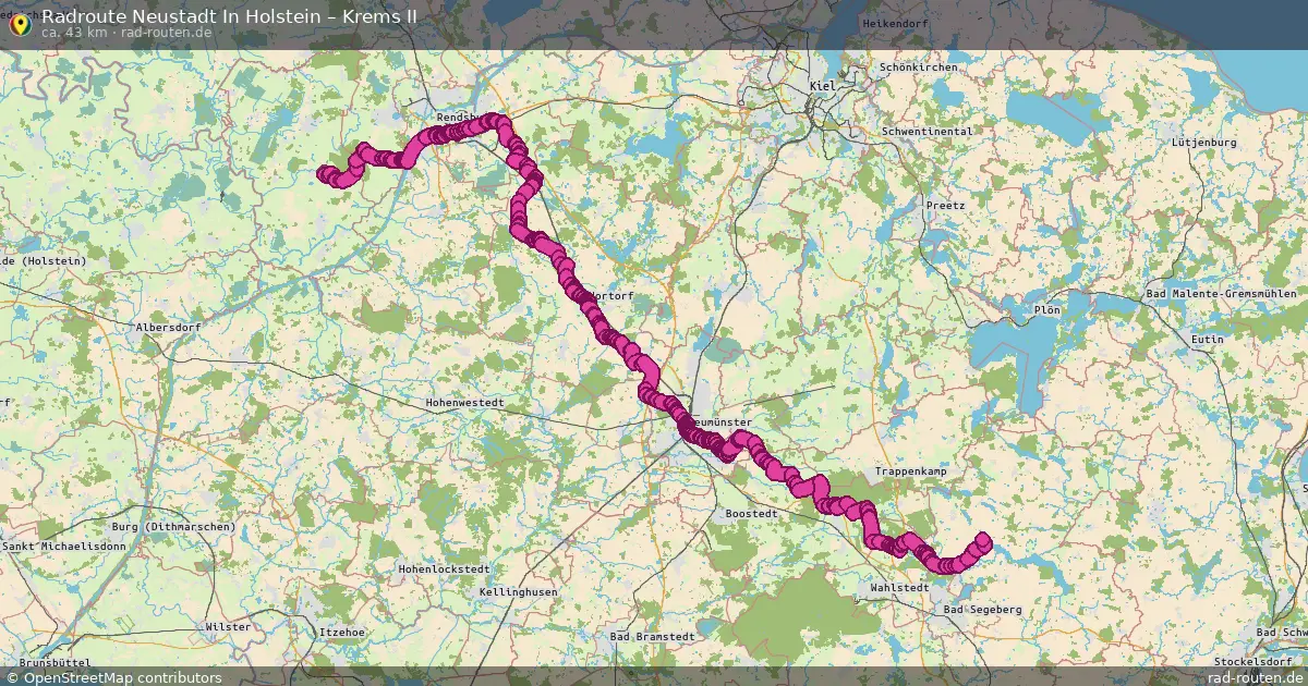 Radtour Wentorf (Amt Sandesneben) – Krems Ii