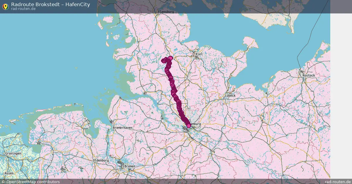 Radtour Basthorst – Hafencity