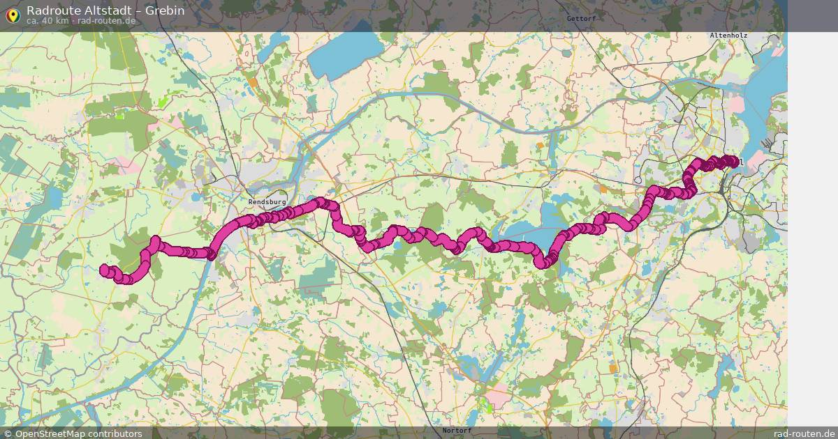 Radtour Altstadt – Gettorf