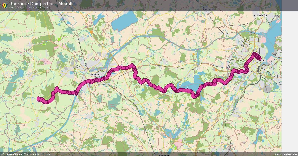 Radtour Damperhof – Heikendorf
