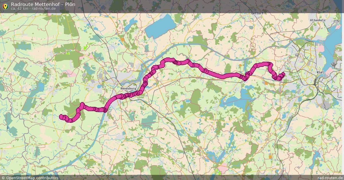 Radtour Mettenhof – Boksee