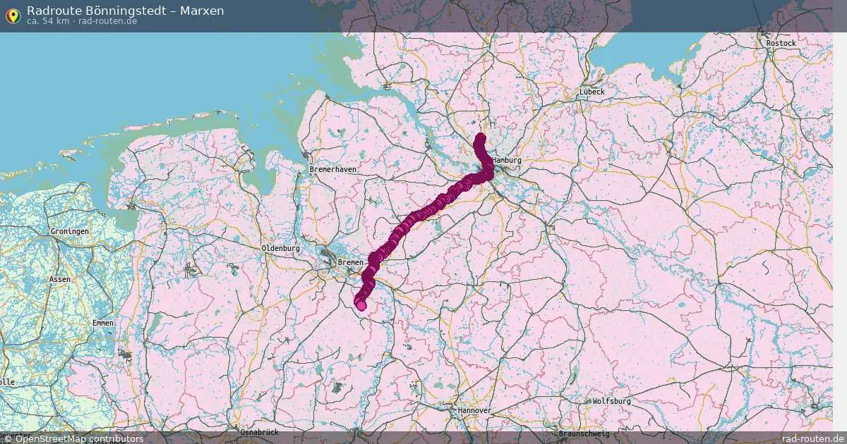 Radtour Bönningstedt – Moisburg