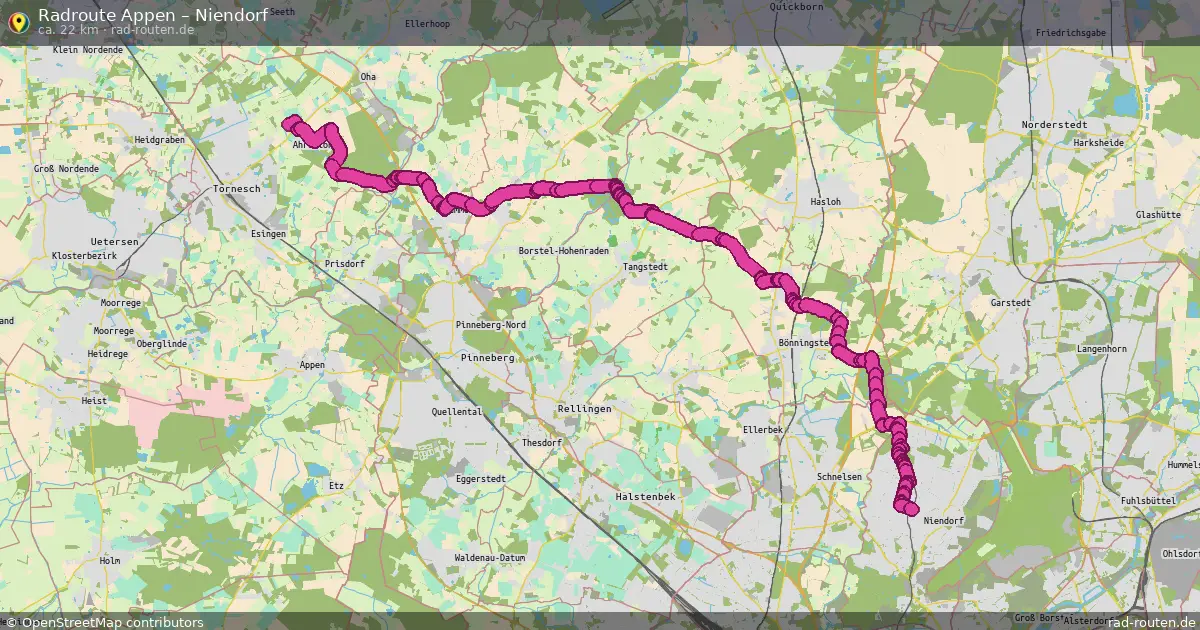 Radtour Appen – Niendorf