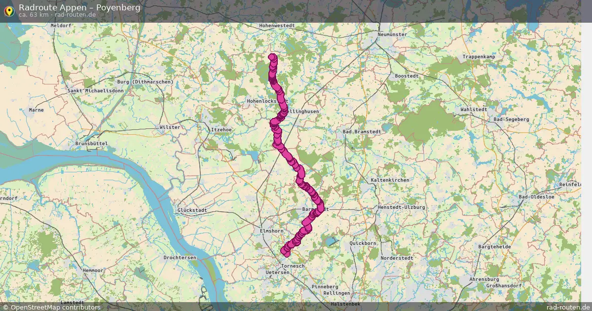 Radtour Appen – Poyenberg