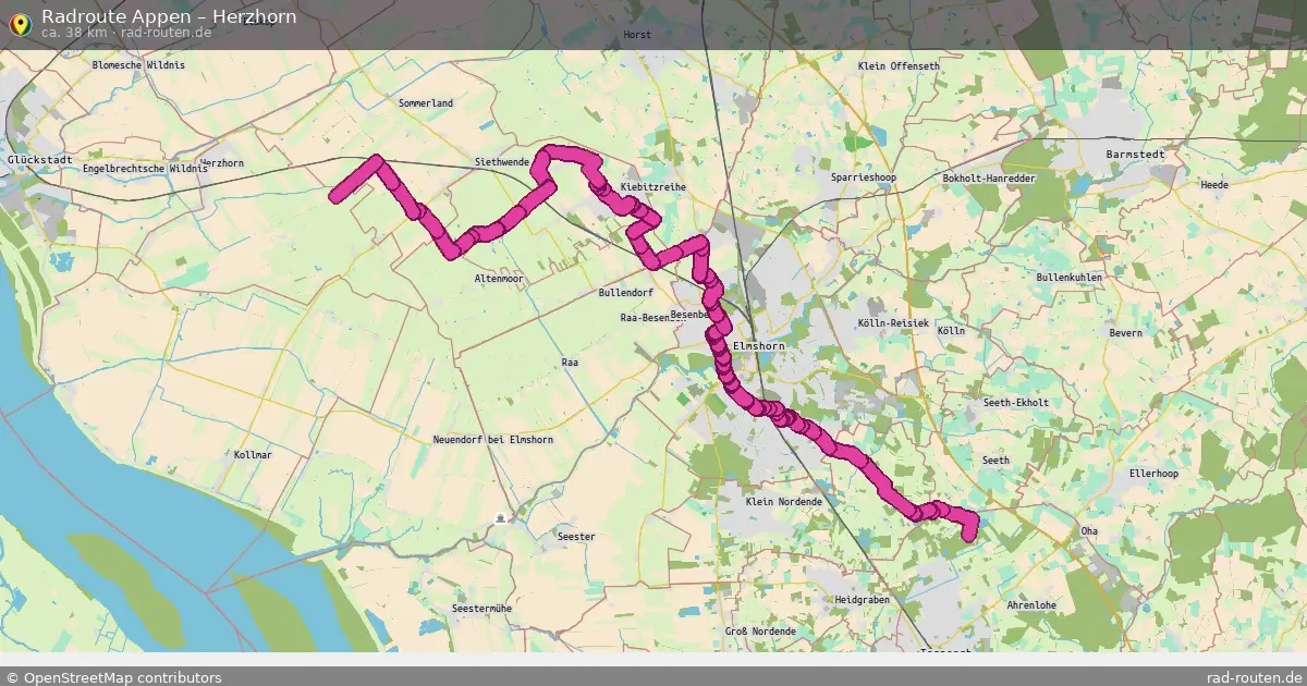 Radtour Haseldorf – Herzhorn