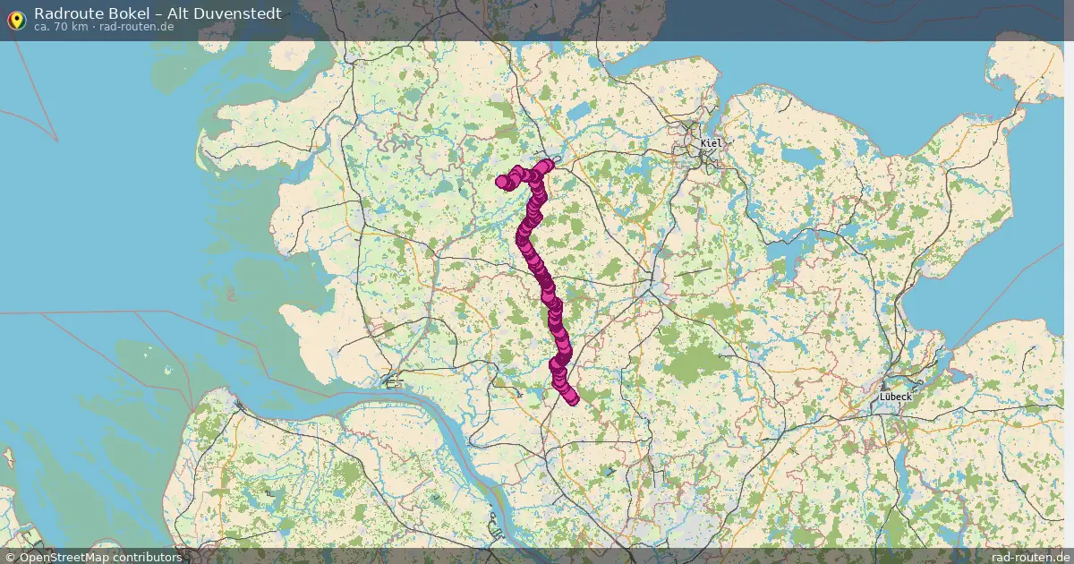 Radtour Bokel – Haale